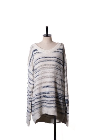 Calvin Klein Jeans boarder design knit