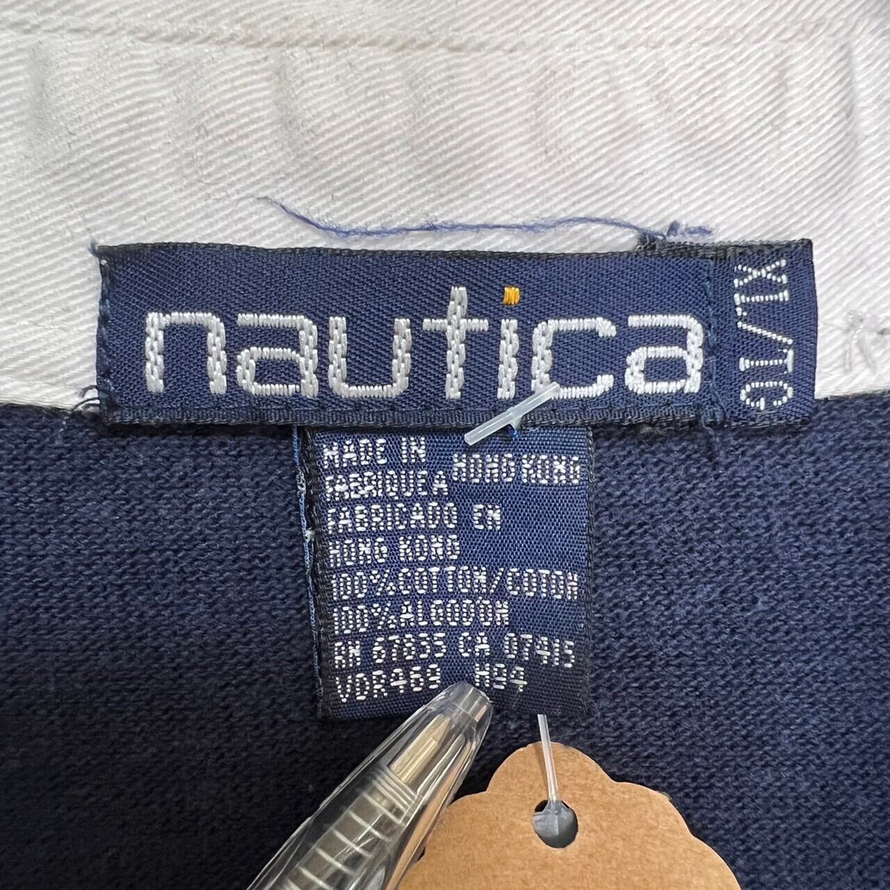 ノーティカ NAUTICA 長袖 ラガーシャツ メンズXL /eaa347201