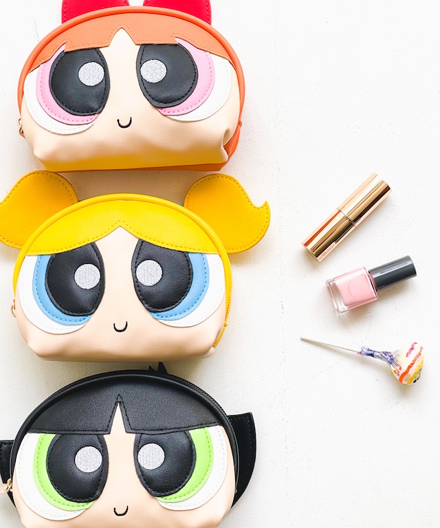 F258087_The Powerpuff Girls×Flapper シェル型ポーチ