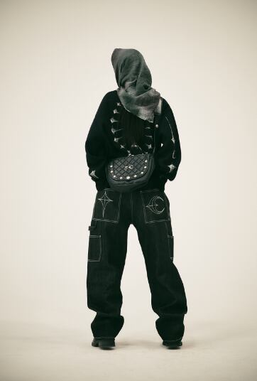 THUG CLUB] TC Bone Knit Cardigan 正規品 韓国ブランド 韓国通販 韓国