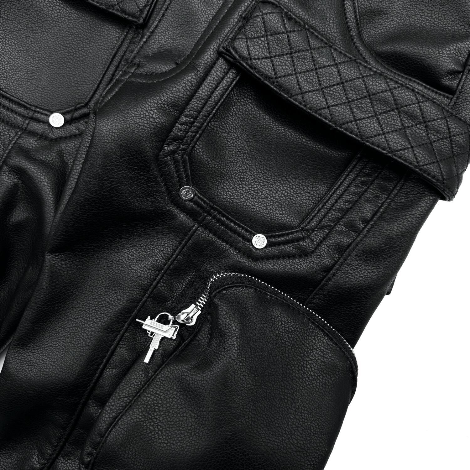 GUAPI / CARGO LEATHER PANT | HOLICK