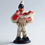 ナポリの幸運のお守り！ ー スパゲッティを食べるプルチネッラ（2）