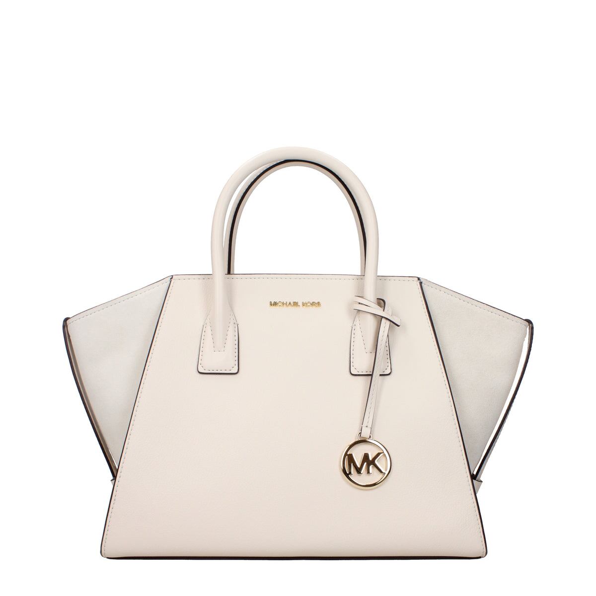 【新品】MICHAEL KORS マイケルコース レディース ハンドバッグ レザー ベージュ 35F4G4VS3LLTCREAM