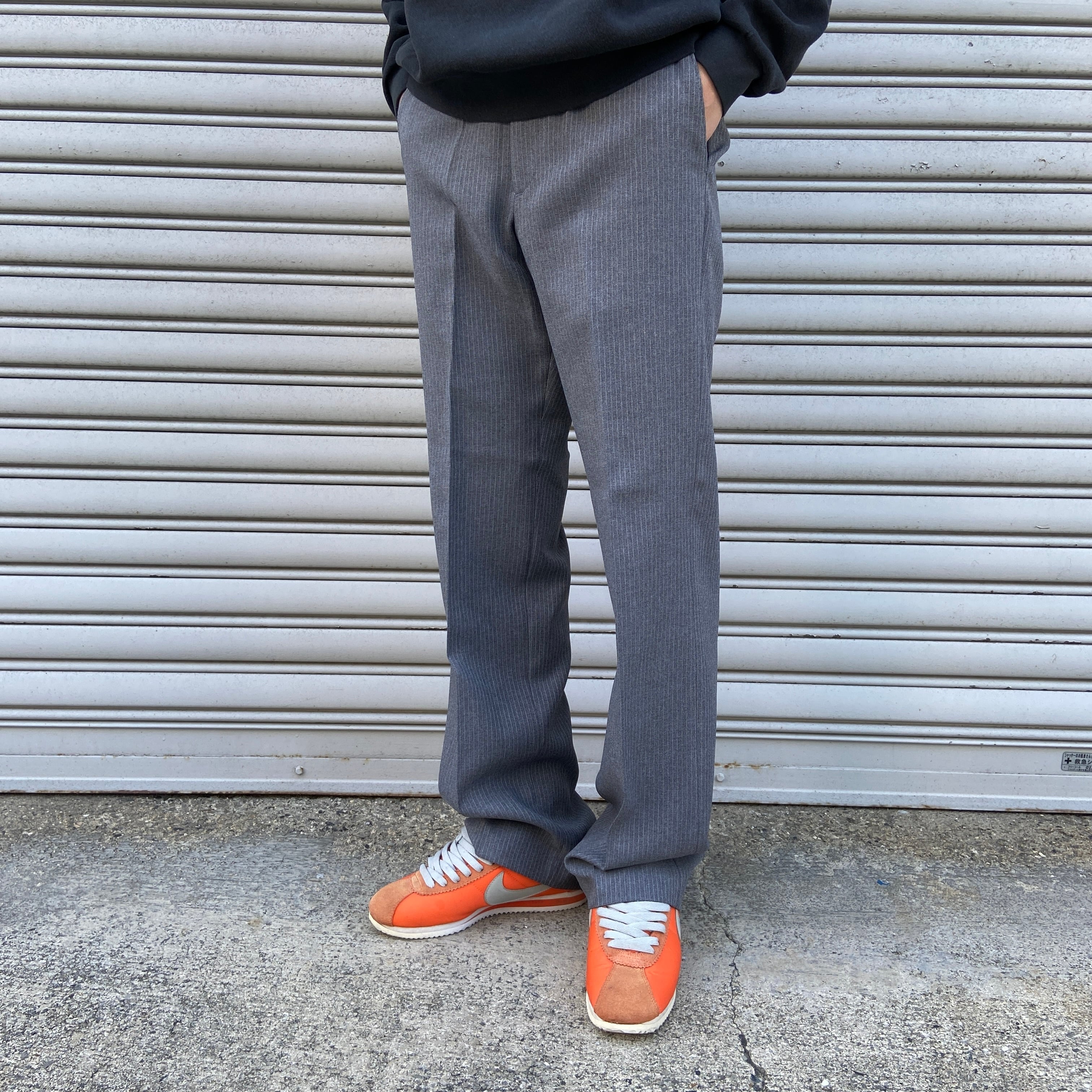 70s USA製 リーバイス アクションスーツセットアップ ストライプ柄