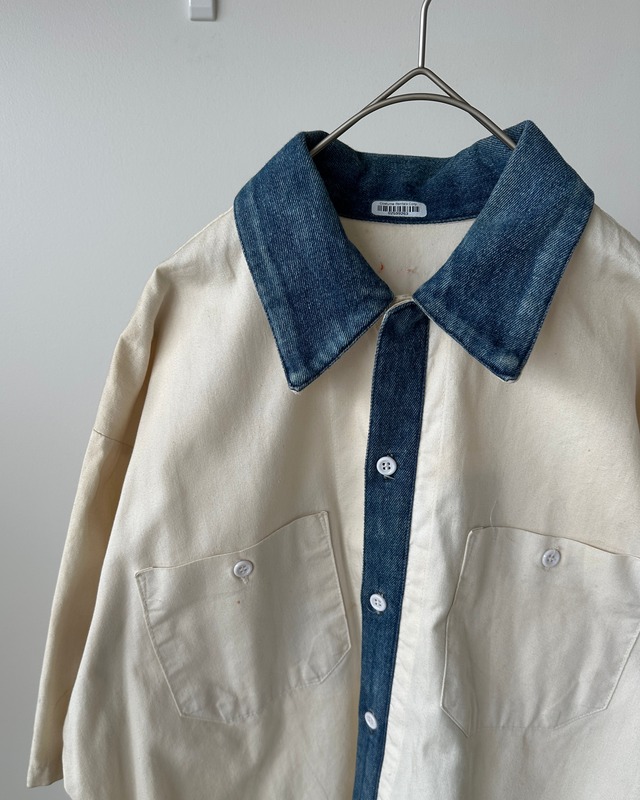 -Costume Rentals Corp.- Vintage 70-80s Prisoner Work Shirt