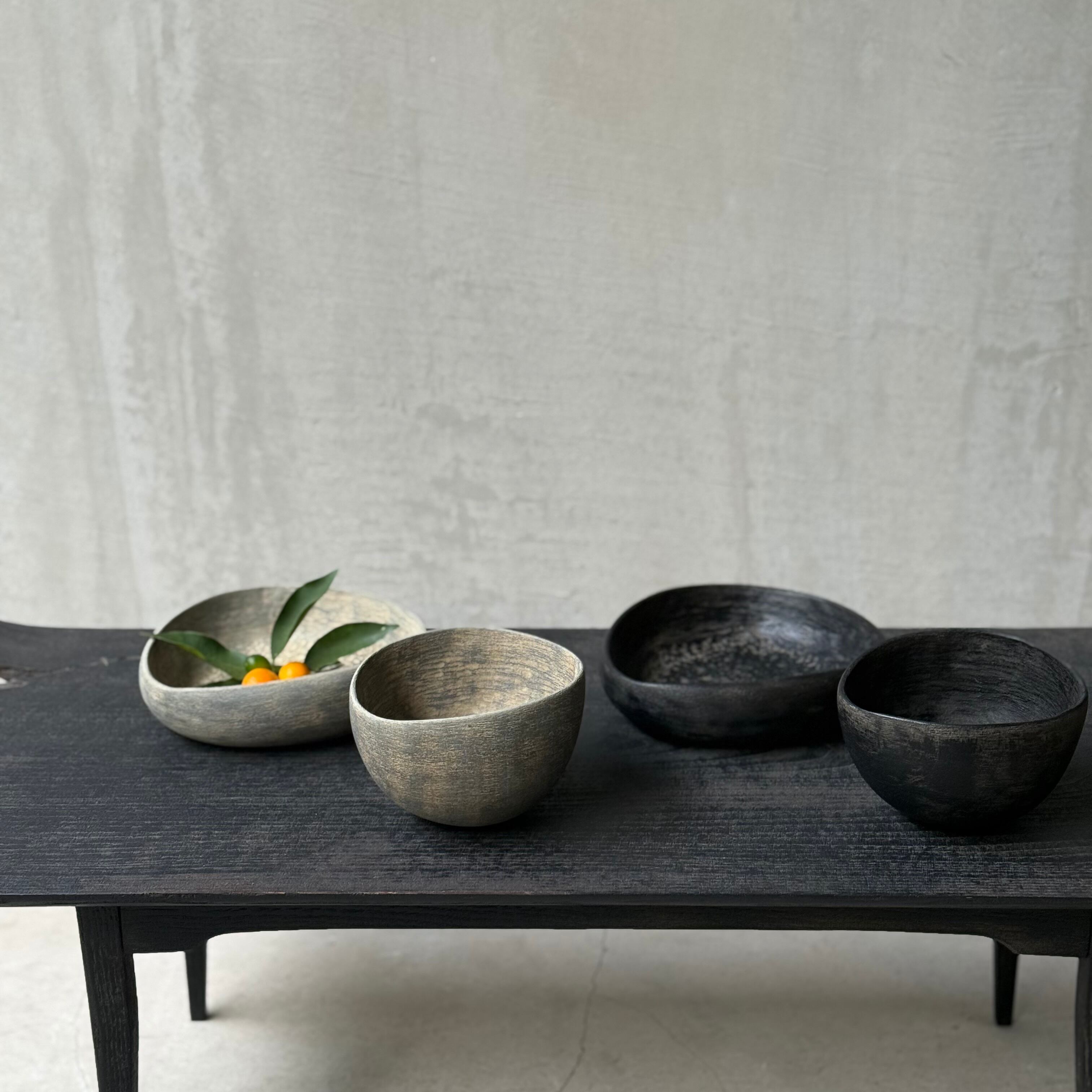 Shimoo Design 浮様 IBITSU 椀 黒 | gallery 一白