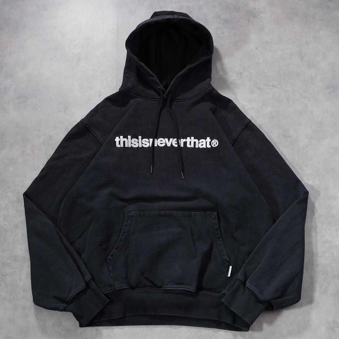 thisisneverthat ネバザ パーカー ロゴ 刺繍 白 L 13786 | fuufu