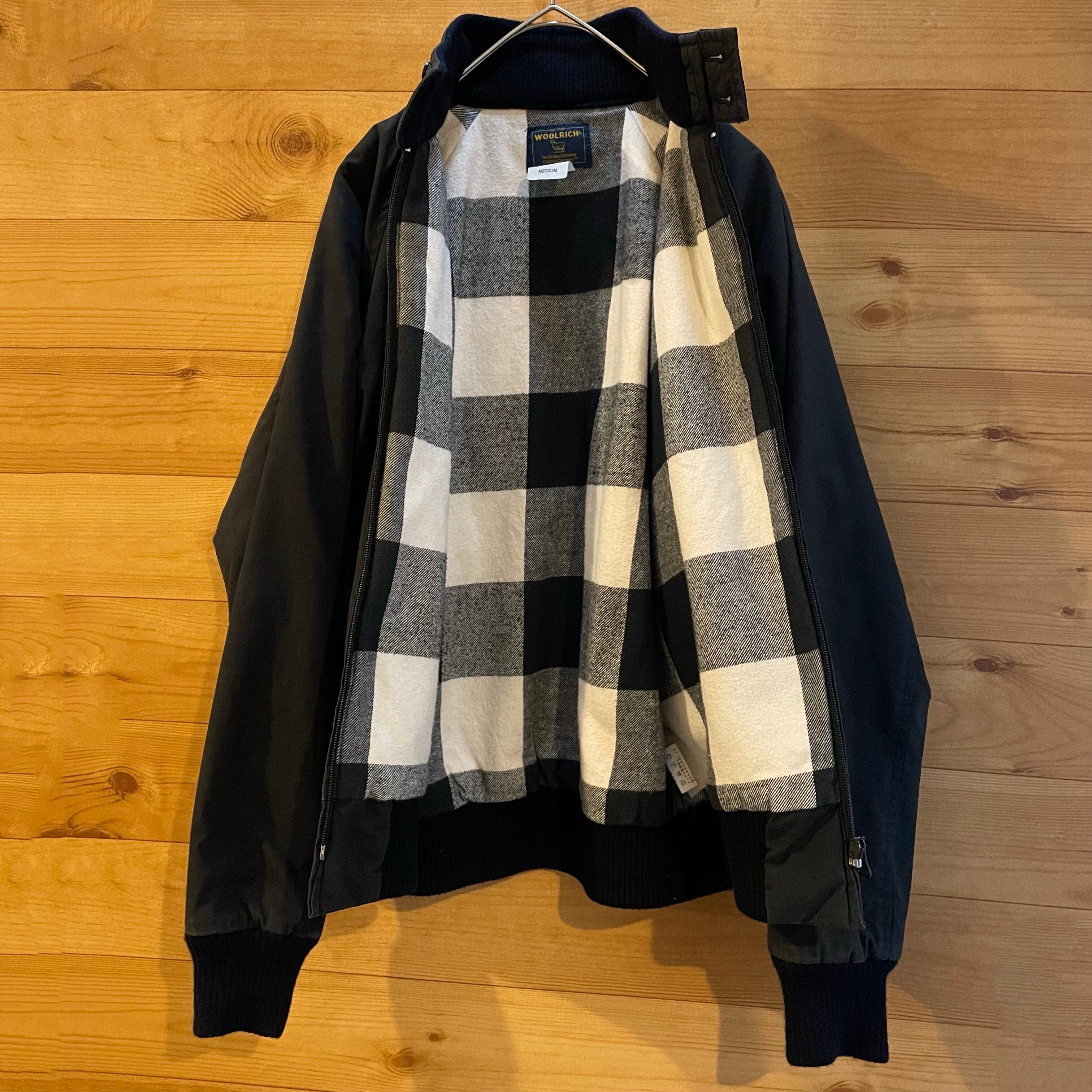 WOOLRICH】スウィングトップ ジャケット ブルゾン 刺繍ロゴ おじコーデ