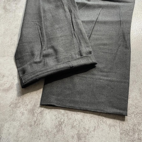 90s Dior ウールスラックス 無地 日本製 【W31】 詳細写真9