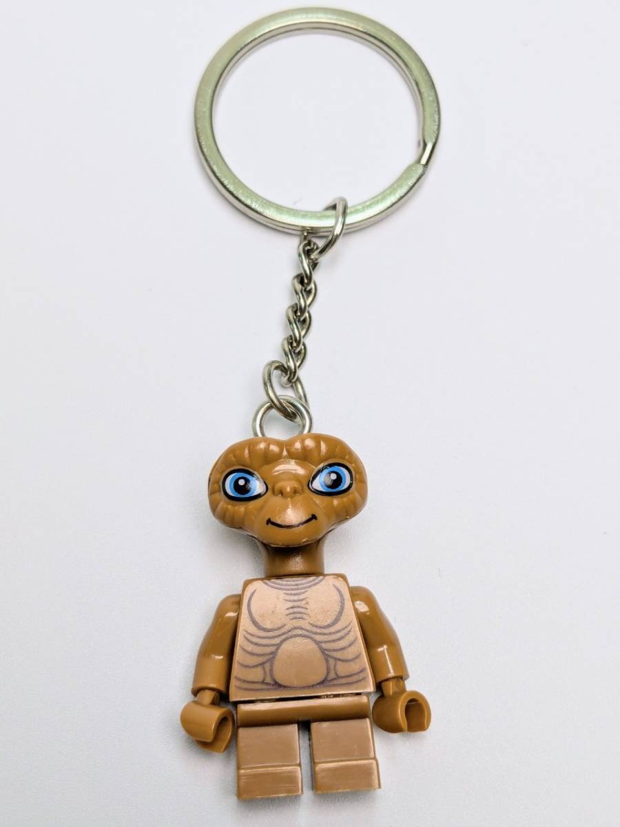 再入荷！☆【ブロックフィギュアキーホルダー★E.T.★】 〚アメリカン雑貨 アメトイ〛