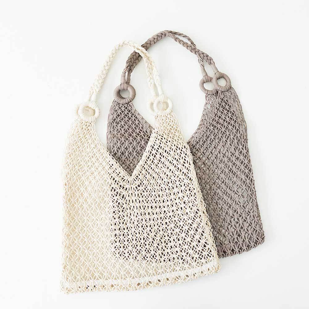 BAGMATI ワックスコードショルダーバッグ