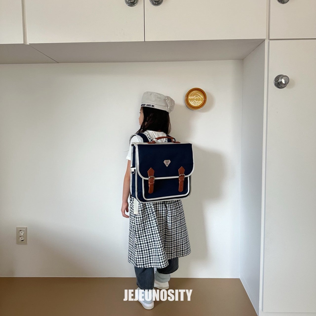 【jejeunosity】ランダムチェックエプロンドレス  JUNIORサイズ 130〜140cm 240215je - 16