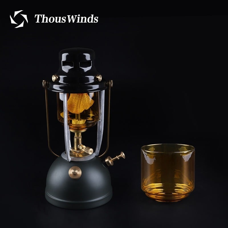 中古Vapalux ヴェイパラックス M320ブラス シェード ランタン ケース