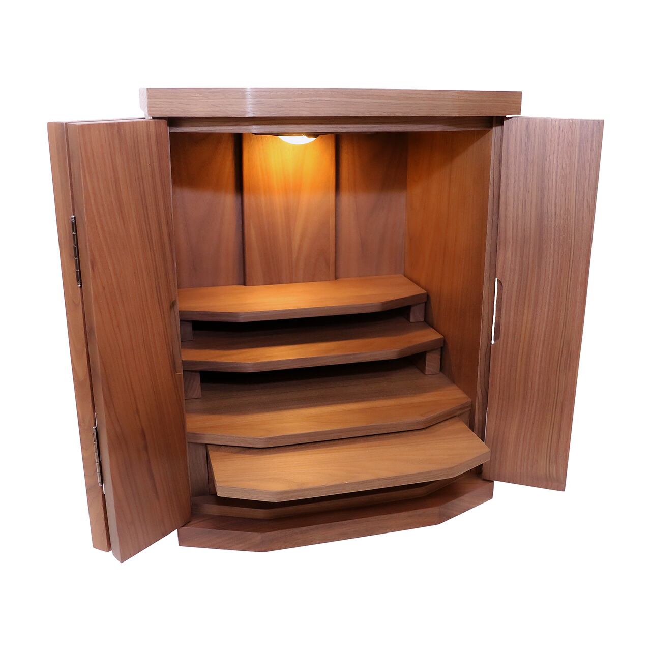 モダン（家具調）仏壇［上置16号SBウォールナット］A 家具調仏壇