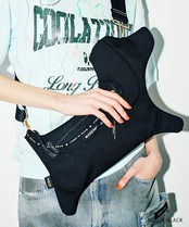 【CORDURA】ダックスフンドショルダーBAG (BLACK)　CQ-44519