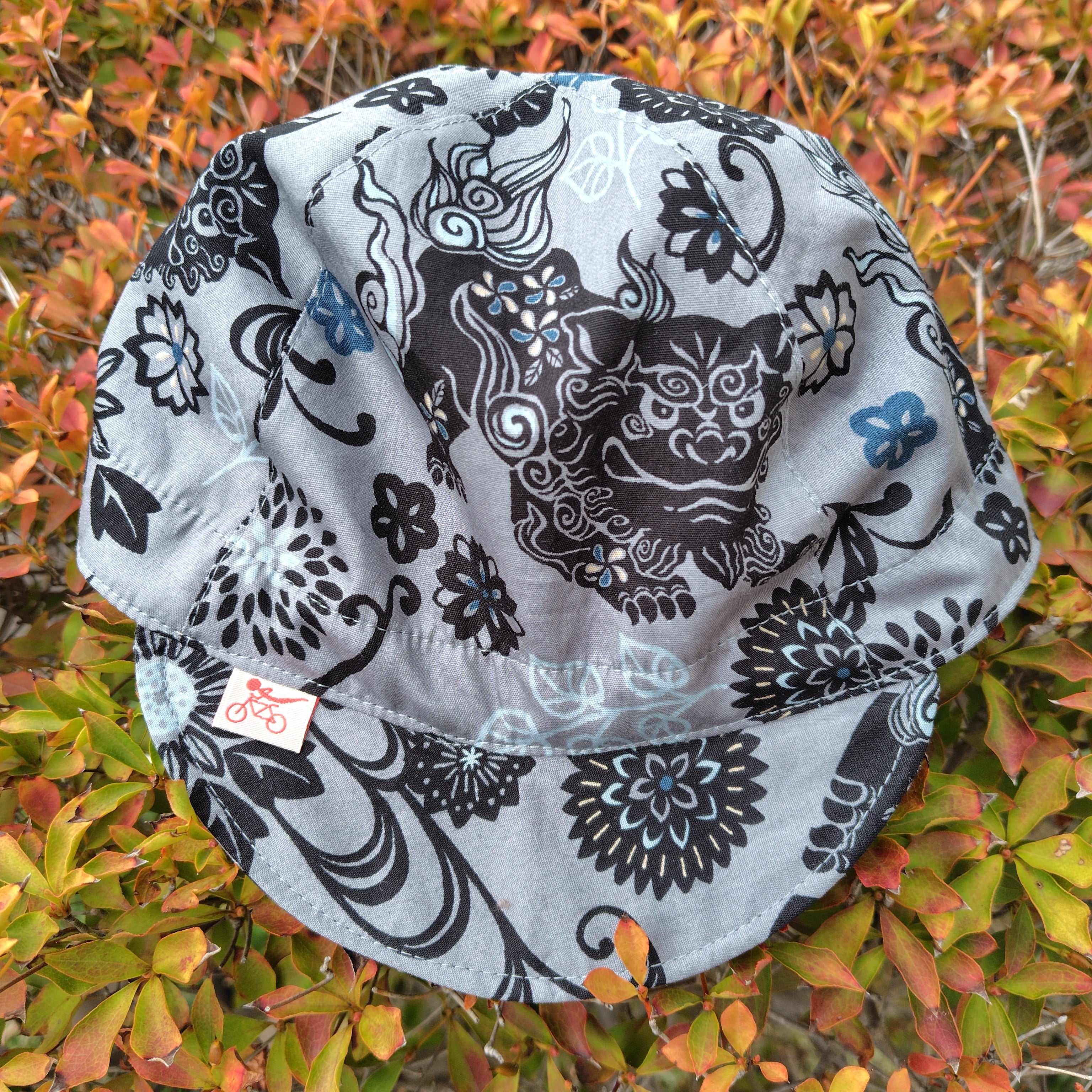 和柄 | Cyclone | ハンドメイドのゆるかわサイクルキャップ