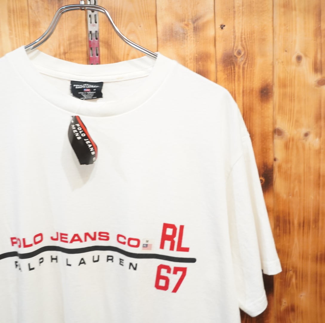 デッドストック 90s polo jeans Tシャツ M/ラルフローレン ポロ デッドストック 90s polo jeans Tシャツ M/ラルフローレン ポロ