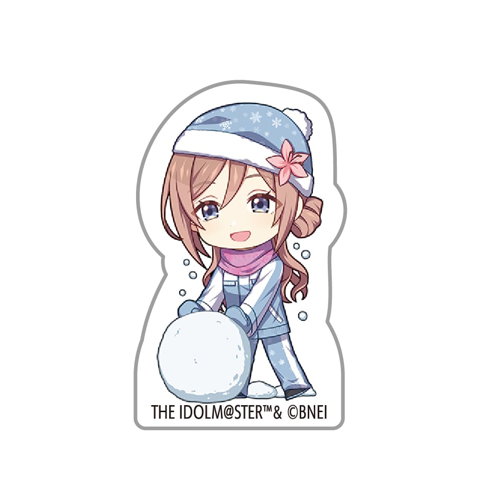 学園アイドルマスター ミニキャラマットアクリルブロック_姫崎莉波