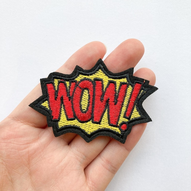 〈再入荷〉WOW！ワッペン