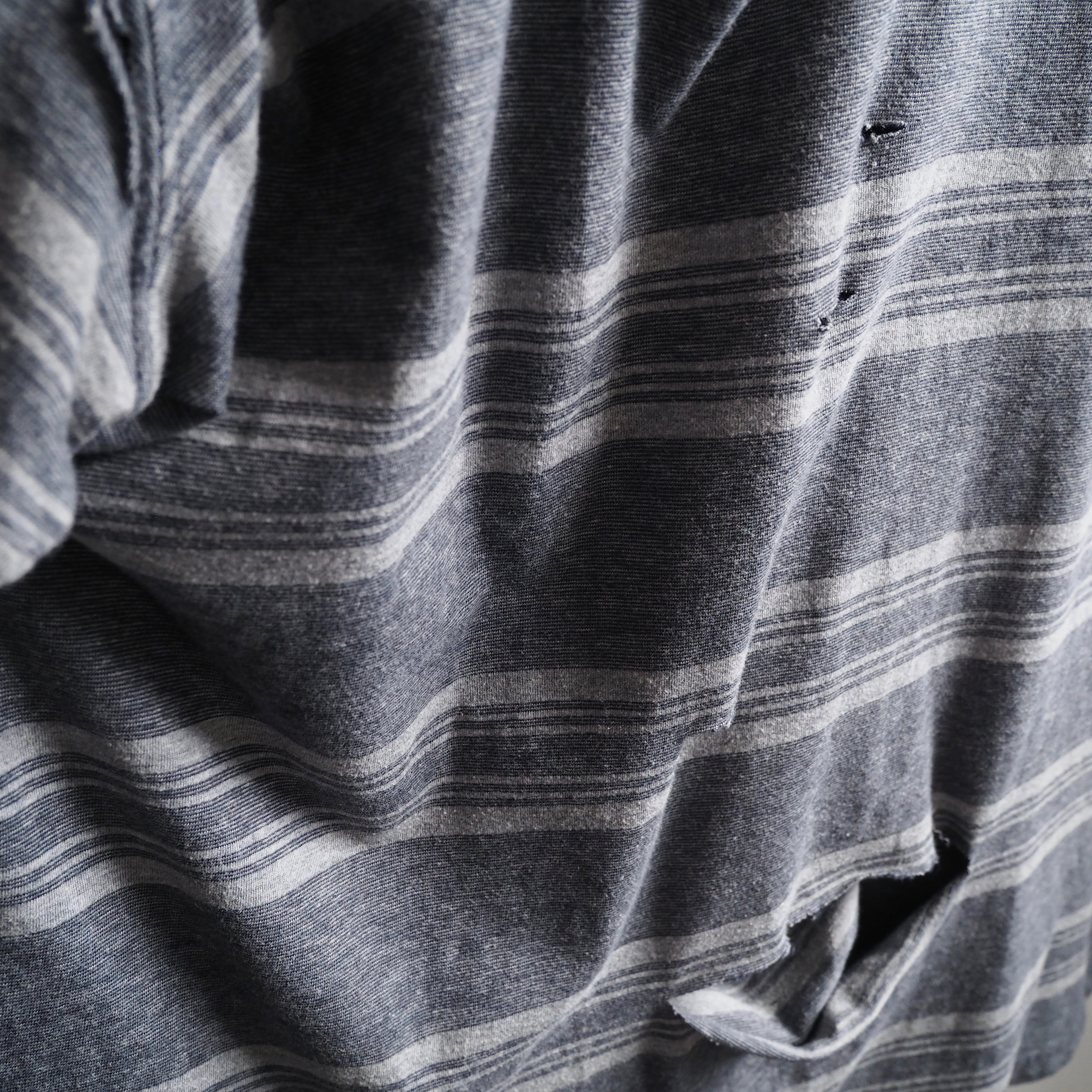 ” 循環 ” Boro Circulation Fat Border pattern Re:make loose S/S Tee