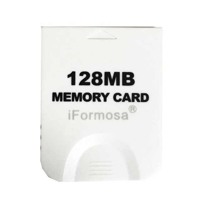 iFormosa Nintendo Wii/GC ゲームキューブ用 メモリーカード 128MB ホワイト
