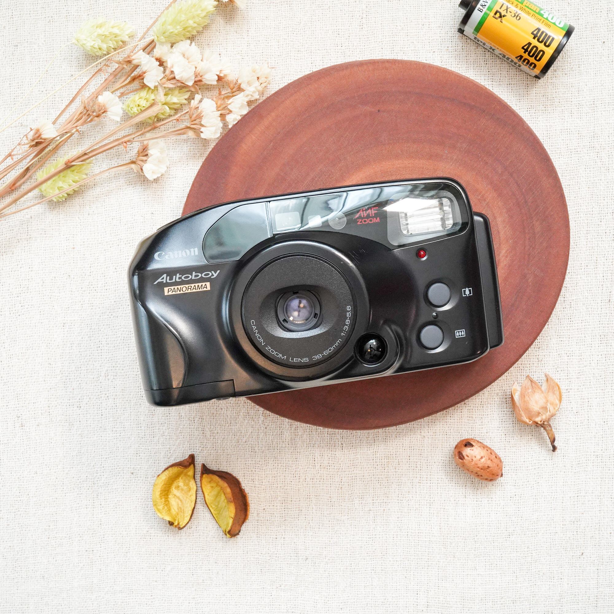 完動品◇極美品【昭和レトロ◇澄んだエモい写り】希少Canon Autoboy F