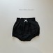 black ribbon bloomers