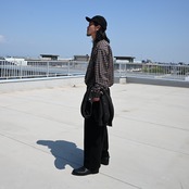 YASHIKI(ヤシキ)Ginka Cardigan、 90年代ペンドルトンシャツスタイル