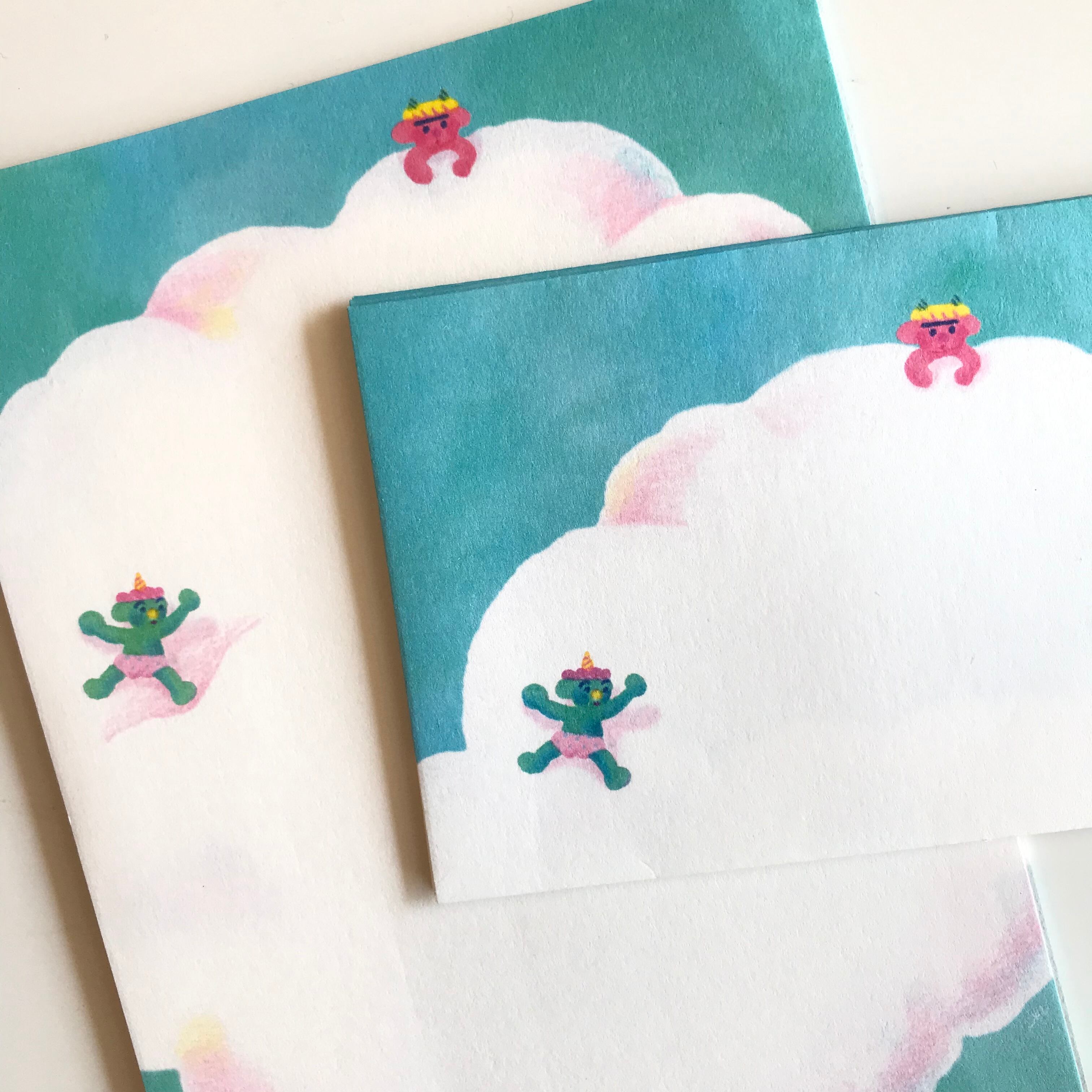 ゆきりん  東京アンティーク かさねて絵になるレターセットドイリー かさねて絵になるレターセット/東京アンティーク / natucoco