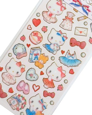 【セット販売】サンリオキャラクターズ×たけいみき　クリアシール　8種セット