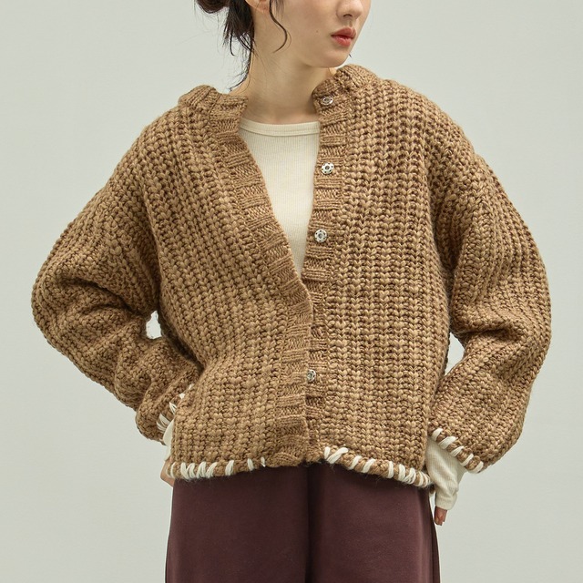 スナップボタンカーディガン / 854005