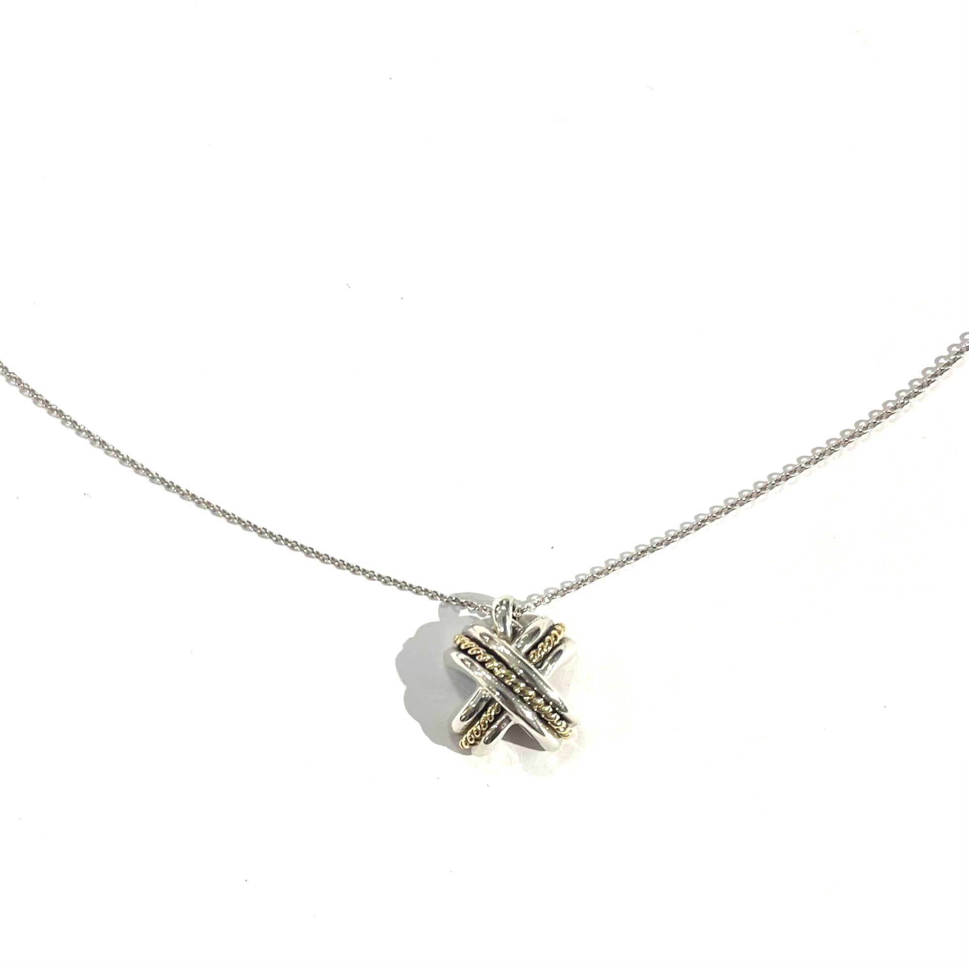 TIFFANY&CO.】2928 ティファニー silver925×K18 YG ティファニー