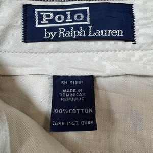 POLO by Ralph 90s Lauren two-tuck trousers 千鳥格子 ツータックスラックス W38 古着