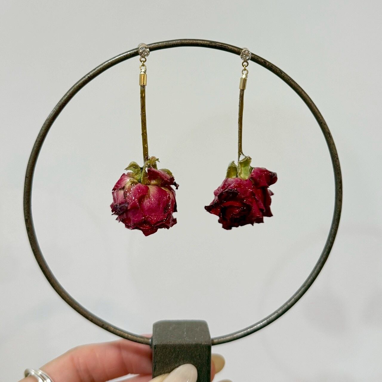 Dryflower Coated Rose Accessory