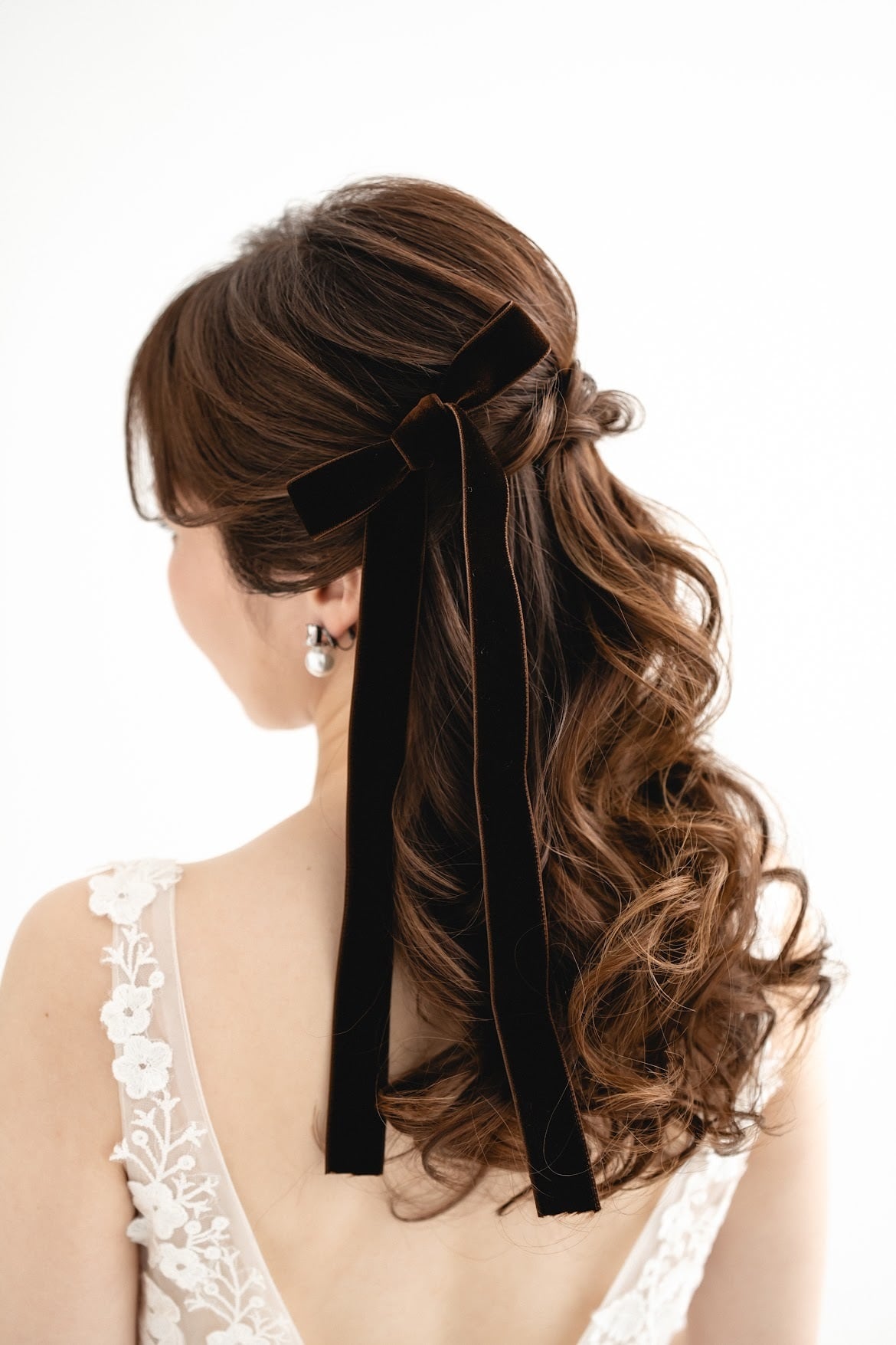 HD-300】両面 ベルベットリボン（1メートル） | BRIDE ME