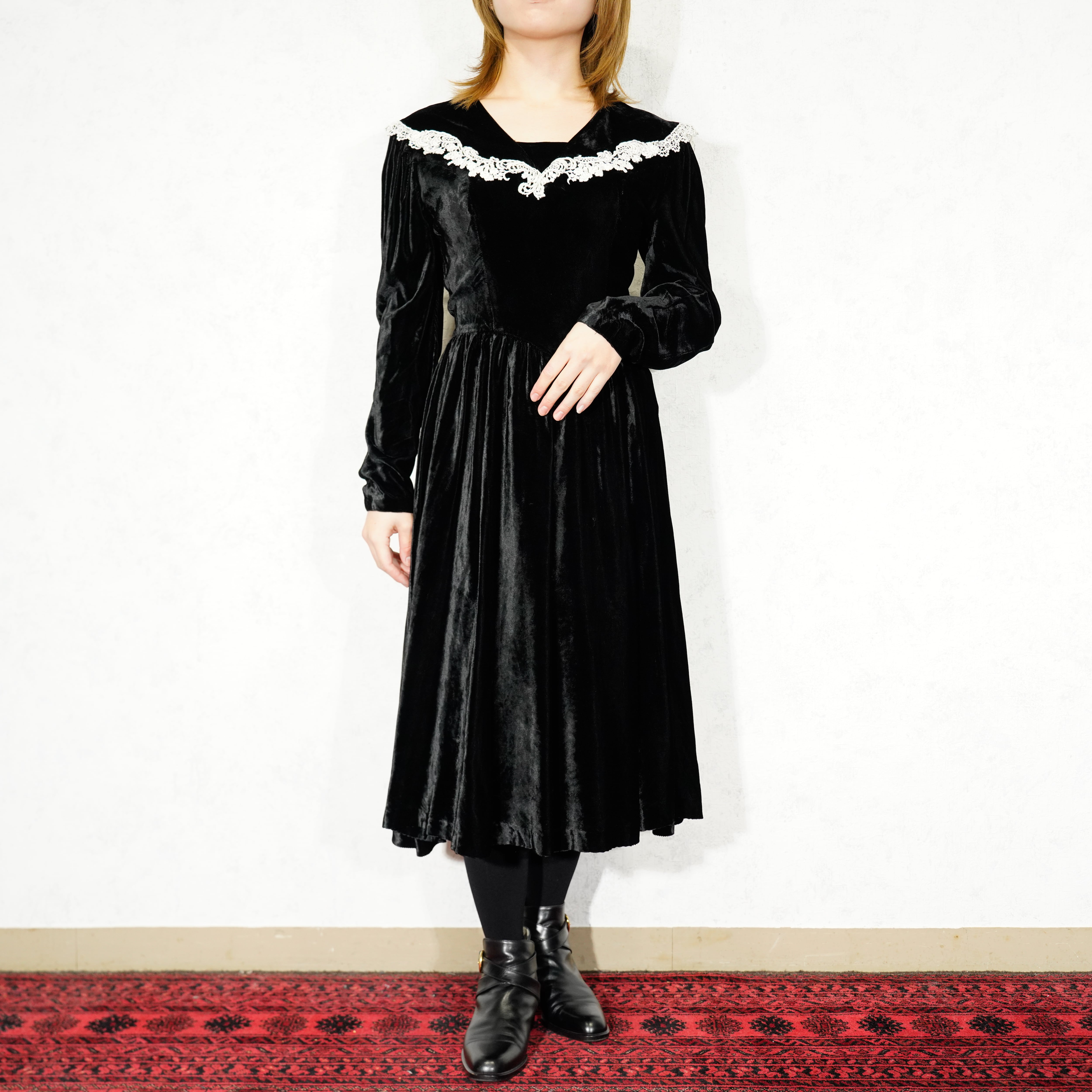 SPECIAL ITEM* USA VINTAGE GUNNE SAX BIG LACE COLLAR DESIGN SPECIAL ITEM* USA VINTAGE GUNNE SAX BIG LACE COLLAR DESIGN
