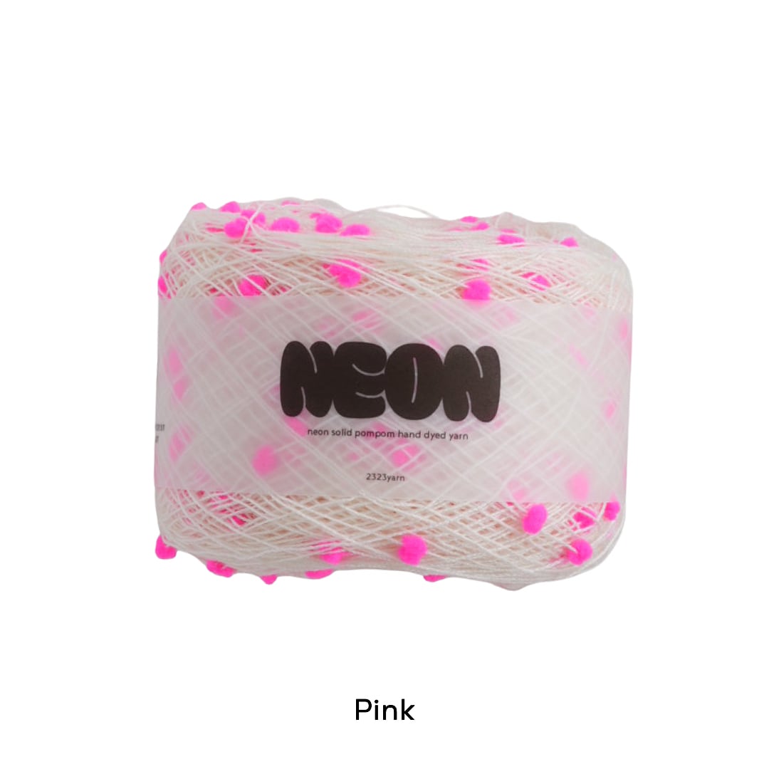 POMPOM NEON | 2323yarn