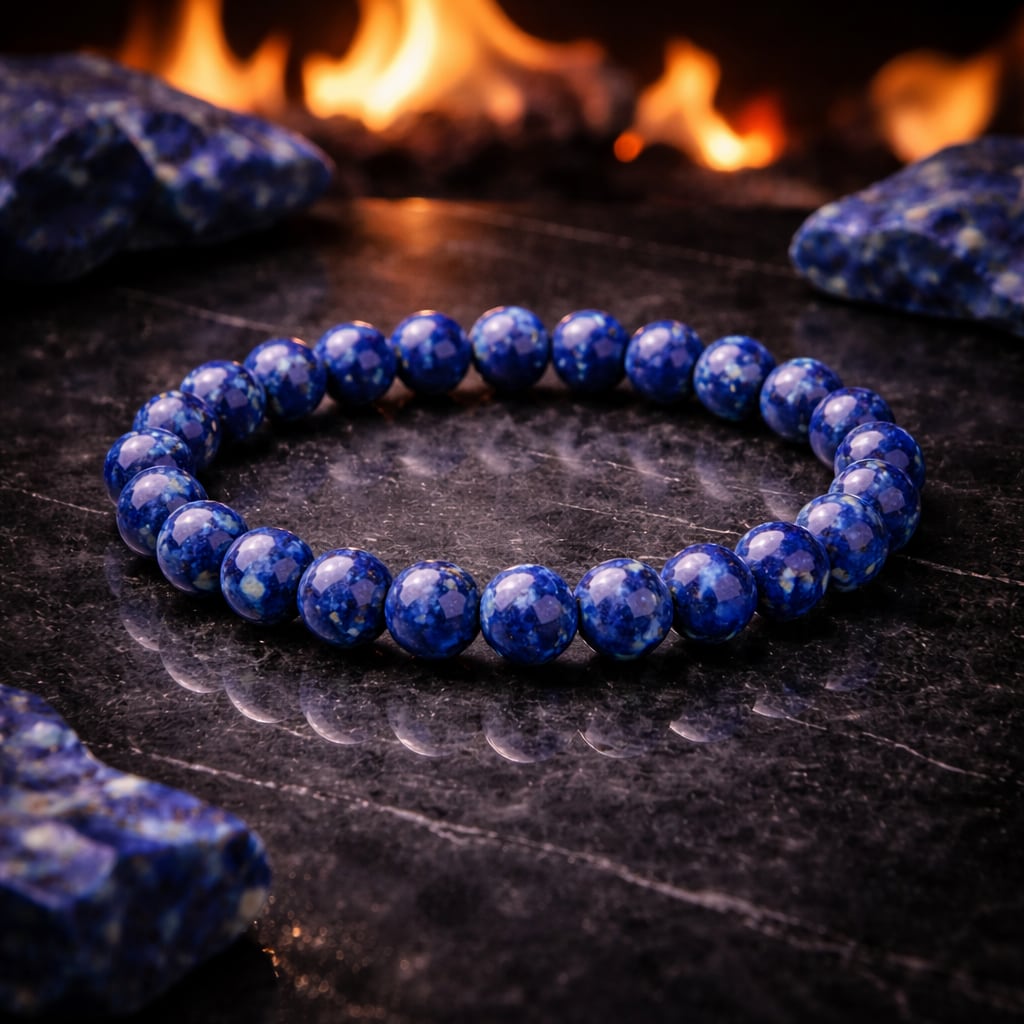 【お一人1回までお試し価格】ラピスラズリのブレスレット