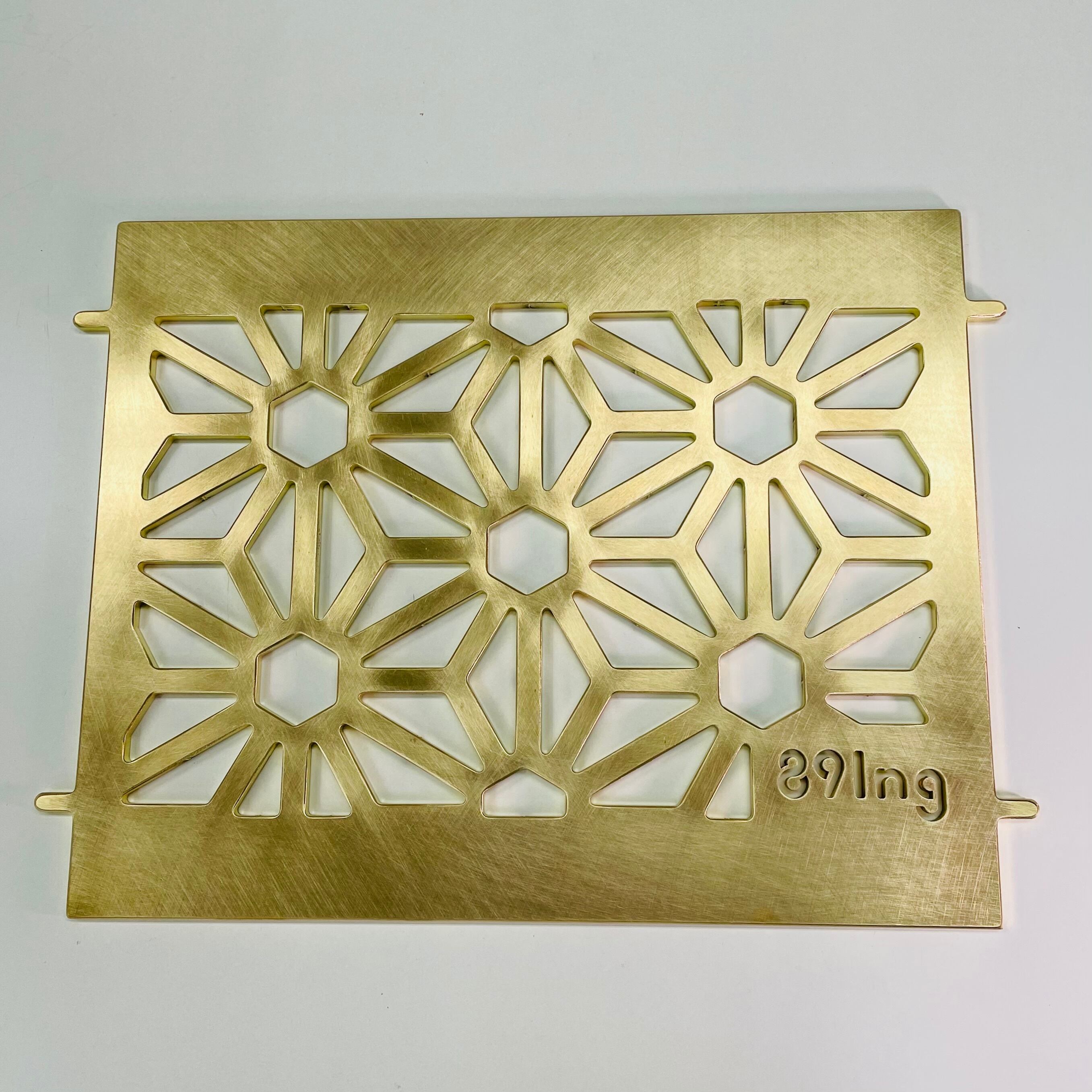 フラットバーナー 真鍮五徳 （snowpeak フラットバーナー用真鍮製五徳  