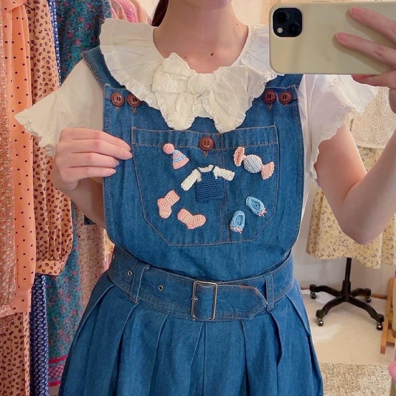 remake ✂︎ twinning with dwarf jumper skirt