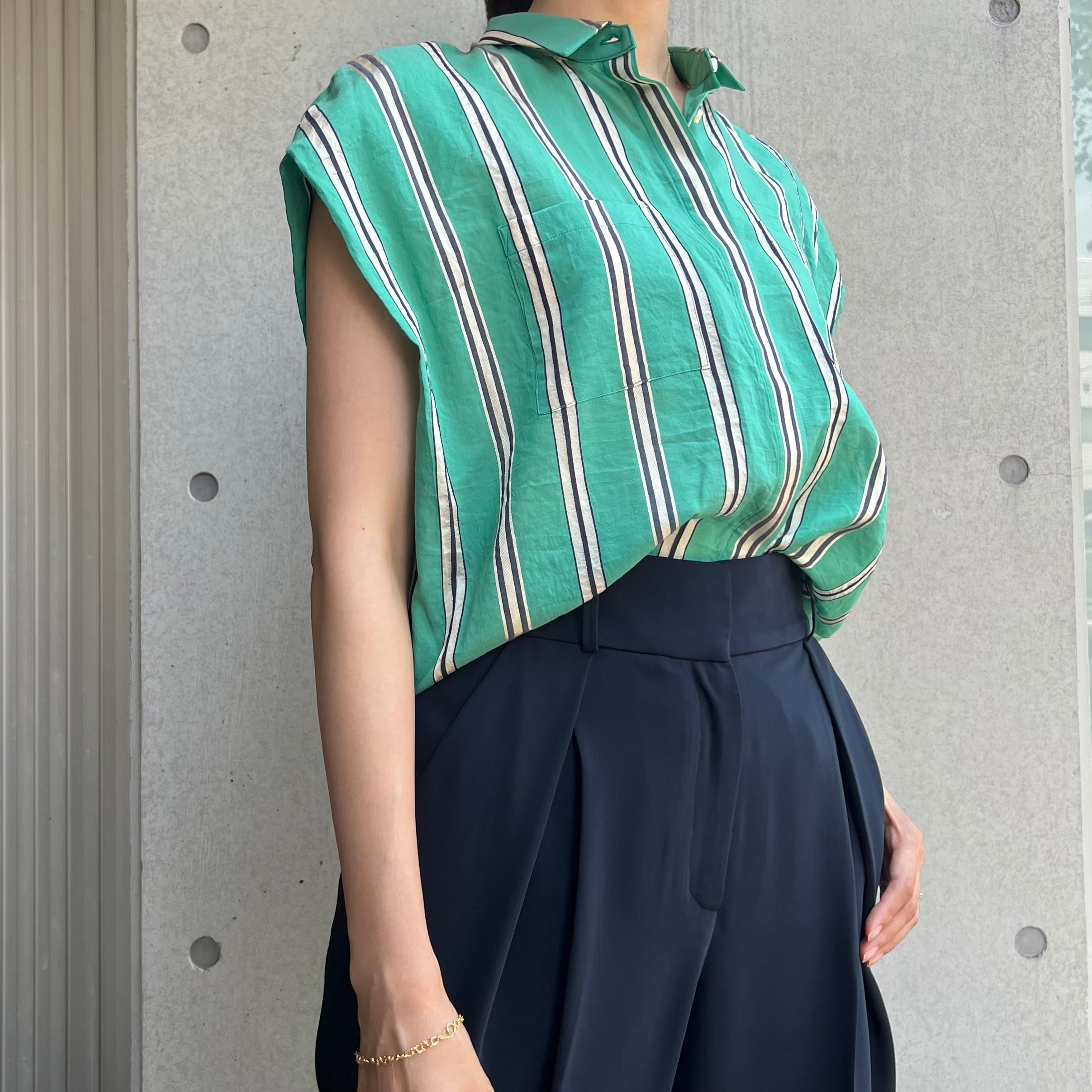 analog lightingシャツ Tuck In Sleeve Shirts／Open Collar | ANALOG LIGHTING OFFICE