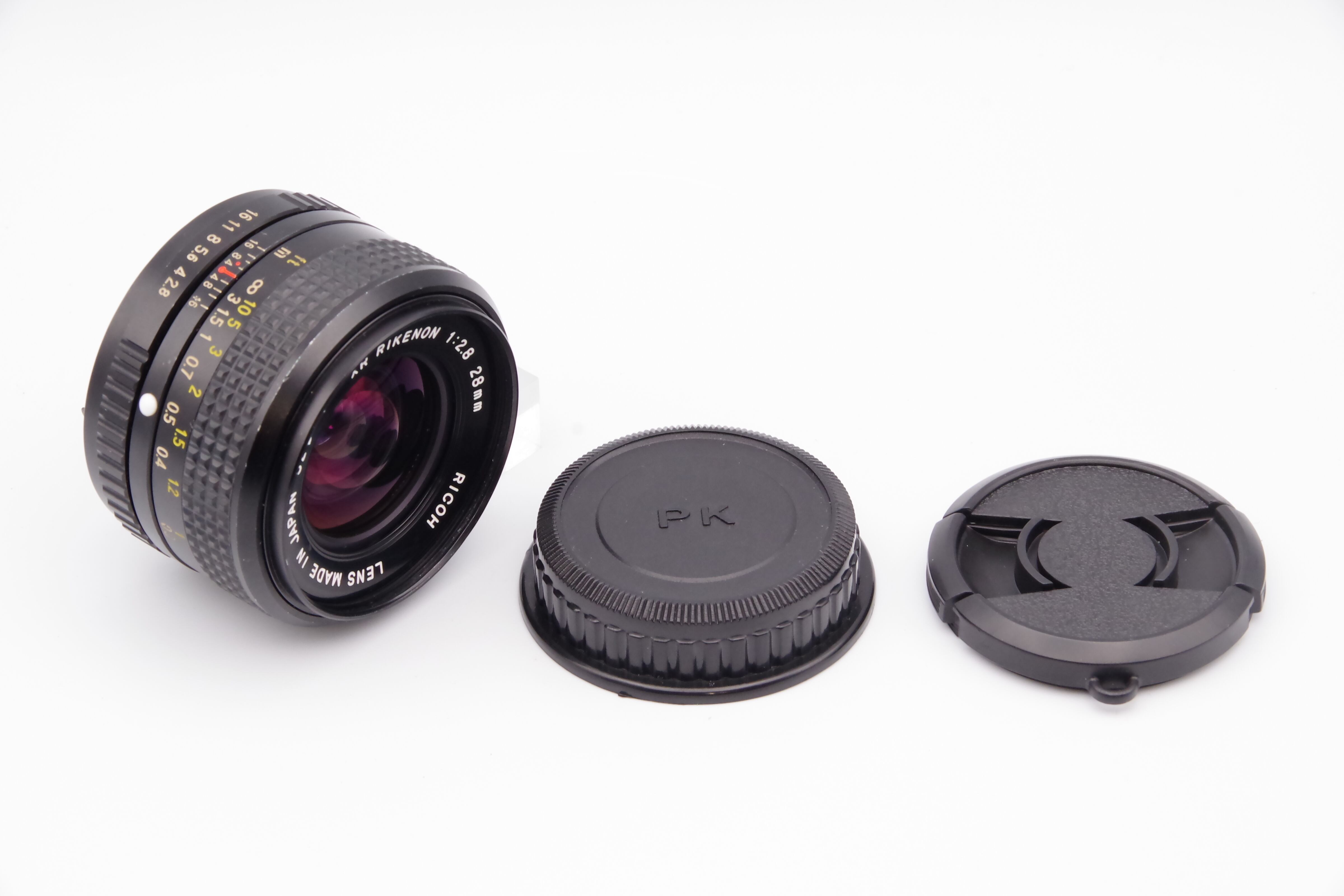 レア auto rikenon ricoh 28mm f2.8 m42マウント 【公式通販】