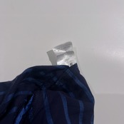 BARNEYS NEW YORK バーニーズニューヨーク ボーダー 半袖シャツワンピース 36/ネイビー