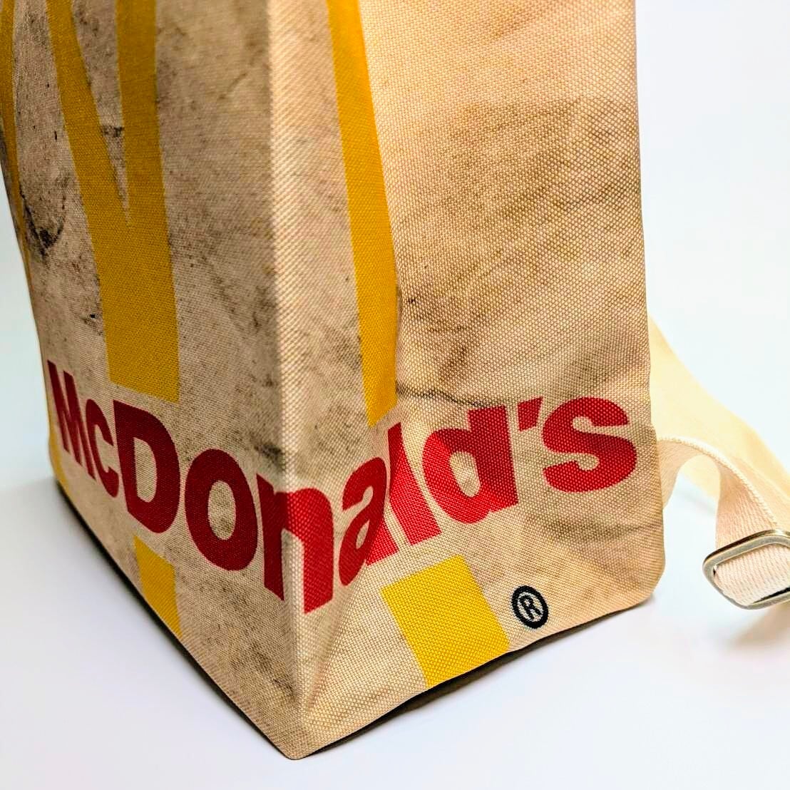 再入荷!【マクドナルド (McDonald) ロゴ】 Backpack(バックパック) / リュック / 紙袋風〚アメリカン雑貨 アメトイ〛