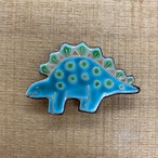 ステゴザウルス（帯留・ブローチ）