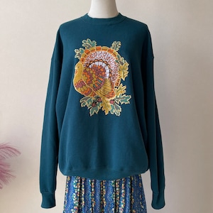 BVD 1990s Bard Design Embroidery Sweat W82