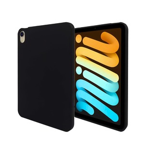 【努力特価】Timber iPad mini 7 ケース (A17 Pro) 第7世代 用/iPad mini 6 ケース 第6世代 用 2024/2021発売モデル ソフトケース カバー マットブラック TPU素材 互換品