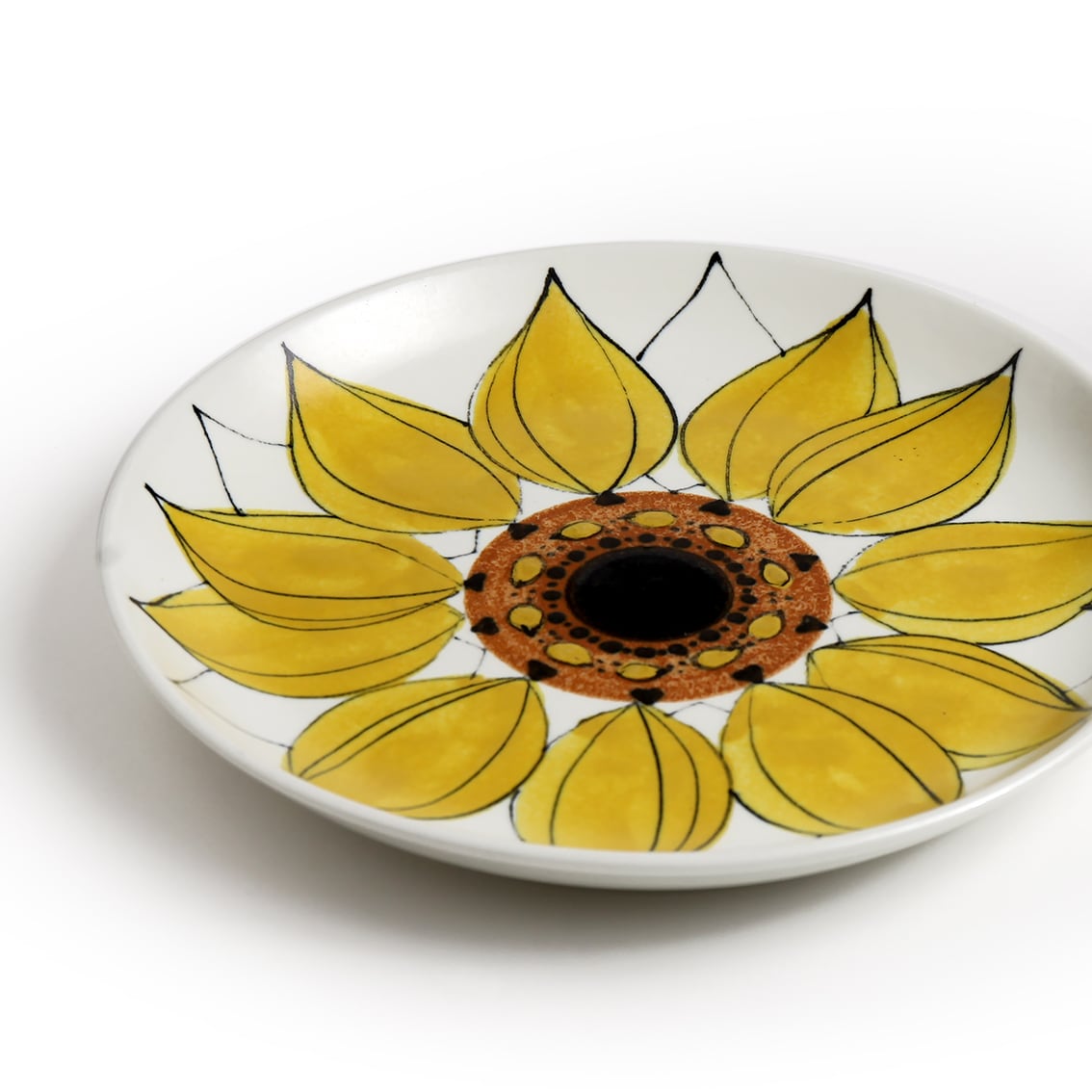ARABIA アラビア Aurinkoruusu アウリンコルース ひまわり 200mm皿 - 8