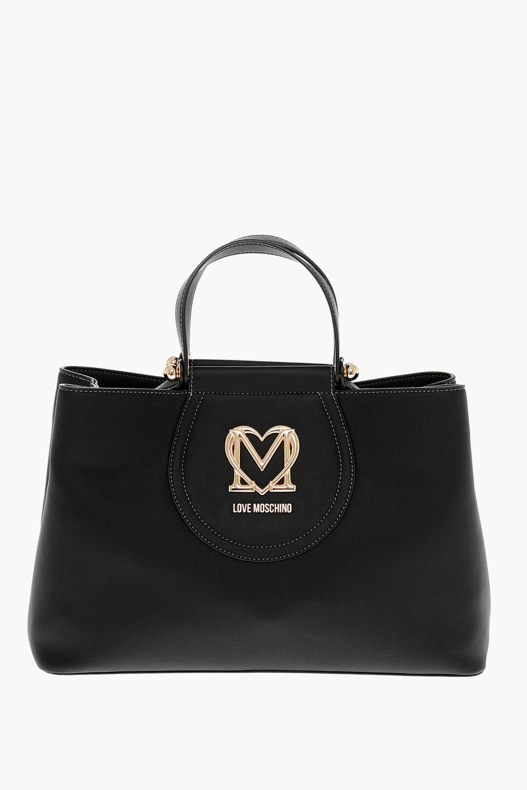 MOSCHINO モスキーノ トートバッグ フェイクレザー