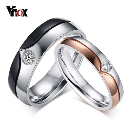 【送料無料】 レディース リング 指輪 AAA CZ 石 メンズ ローズゴールド バンド 40000156